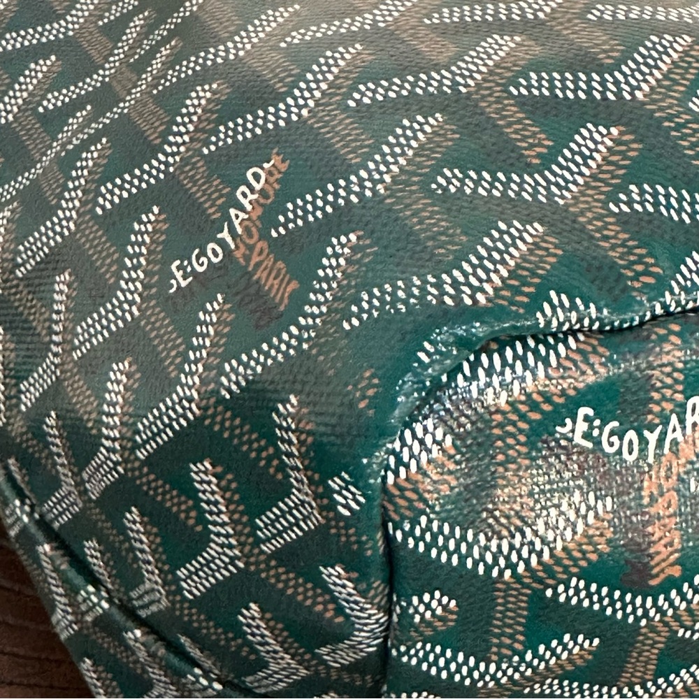 GOYARD Saint Louis PM Tote Bag Green - Picture 12 of 13